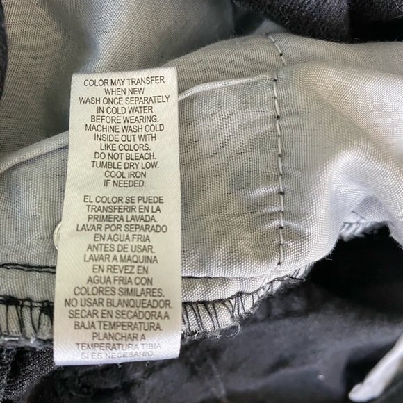 JOLIE & Joy Black Denim Shorts Juniors Size 11 - Picture 5 of 7